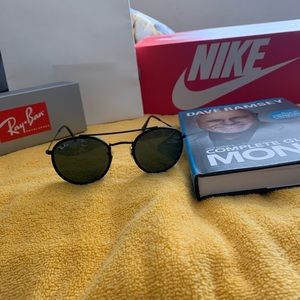 Ray-Ban Black Double Bridge Sunglasses